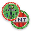 Picture of MINECRAFT PAPER PLATES 23CM - 8 PACK